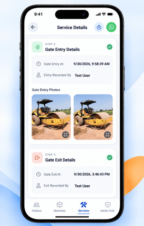 Service tracking
